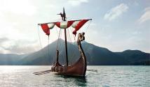 Драккары - деревянные корабли викингов
